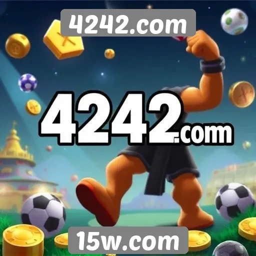 4242.com oferece diversidade de jogos para usuários